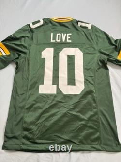 NWT Green Bay Packers #10 Love Men's Large Limited Home Jersey