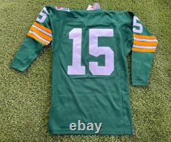 NWT Green Bay Packers Bart Starr #15 Authentic Retro 1969 NFL Football Jersey
