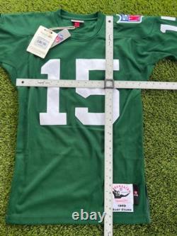 NWT Green Bay Packers Bart Starr #15 Authentic Retro 1969 NFL Football Jersey