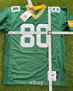 NWT Green Bay Packers Donald Driver #80 Authentic Retro NFL Football Jersey XL