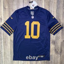 NWT Green Bay Packers Jordan Love Nike Navy 1923 Classic Game Jersey Men M $130
