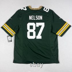 NWT Green Bay Packers Jordy Nelson Nike Classic On Field Player Jersey Size XXL