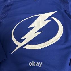 NWT Men's Adidas Tampa Bay Lightning Nikita Kucherov Jersey Blue Sz 50