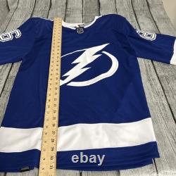 NWT Men's Adidas Tampa Bay Lightning Nikita Kucherov Jersey Blue Sz 50