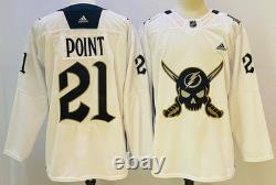 NWT Men's Tampa Bay Lightning Brayden Point Adiddas Jersey