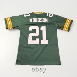 NWT Mitchell & Ness Green Bay Packers Charles Woodson 2010 Legacy Jersey 14/16 L