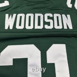 NWT Mitchell & Ness Green Bay Packers Charles Woodson 2010 Legacy Jersey 14/16 L