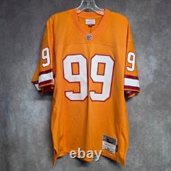 NWT Mitchell & Ness Tampa Bay Bucs Warren Sapp 99 Creamcicle Jersey 44 L $160