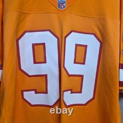 NWT Mitchell & Ness Tampa Bay Bucs Warren Sapp 99 Creamcicle Jersey 44 L $160