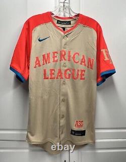 NWT NIKE American League 2024 MLB All Star Game Jersey Tampa Bay Small