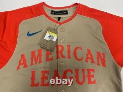 NWT NIKE American League 2024 MLB All Star Game Jersey Tampa Bay Small