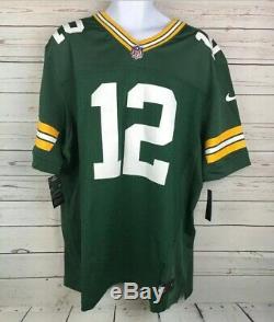 NWT Nike Aaron Rodgers Green Bay Packers Elite NFL Jersey Size 56 3XL 905773-323