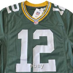 NWT Nike Aaron Rodgers Men's Green Bay Packers Jersey, Size M Green