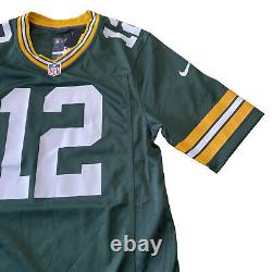 NWT Nike Aaron Rodgers Men's Green Bay Packers Jersey, Size M Green