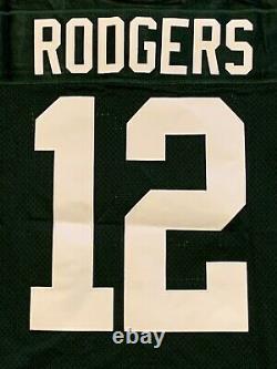 NWT Nike Elite NFL Aaron Rodgers Green Bay Packers Jersey 913569-323 Retail $325