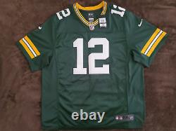 NWT Nike Vapor Limited 2020 Aaron Rodgers Green Bay Packers NFL Jersey Size 2XL