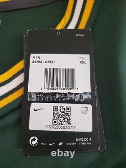 NWT Nike Vapor Limited 2020 Aaron Rodgers Green Bay Packers NFL Jersey Size 2XL