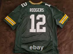 NWT Nike Vapor Limited Aaron Rodgers Green Bay Packers NFL Jersey Size 3XL