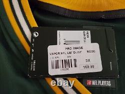 NWT Nike Vapor Limited Aaron Rodgers Green Bay Packers NFL Jersey Size 3XL