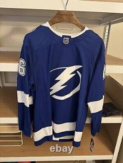 NWT Nikita Kucherov Tampa Bay Primegreen Jersey Size 54 (XL) Adidas Authentic