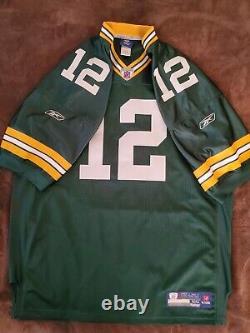 NWT Reebok 2009 Aaron Rodgers Green Bay Packers NFL Jersey Size 54