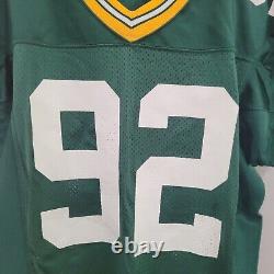 NWT Ripon NFL Green Bay Packers Reggie White 92 Pro Cut Authentic Game Jersey 44