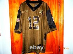 NWT TAMPA BAY BUCS TOM BRADY GREEN 2021 SALUTE OF SERVICE Jersey, SIZE LARGE