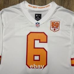 NWT Tampa Bay Buccaneers Baker Mayfield Nike 76 Creamsicle Game Jersey Men XL