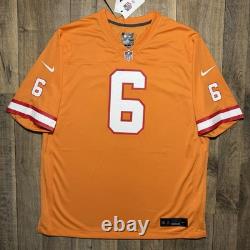 NWT Tampa Bay Buccaneers Baker Mayfield Nike Creamsicle Game Jersey Men XL $150
