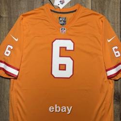 NWT Tampa Bay Buccaneers Baker Mayfield Nike Creamsicle Game Jersey Men XL $150