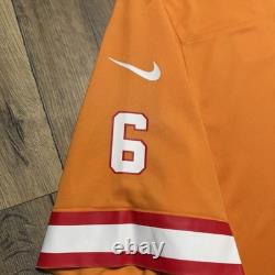 NWT Tampa Bay Buccaneers Baker Mayfield Nike Creamsicle Game Jersey Men XL $150