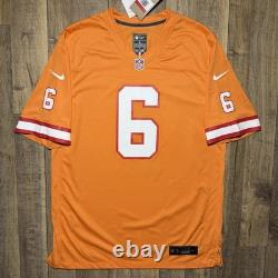NWT Tampa Bay Buccaneers Baker Mayfield Nike Throwback Game Jersey Men's L $150