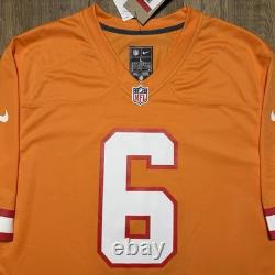 NWT Tampa Bay Buccaneers Baker Mayfield Nike Throwback Game Jersey Men's L $150