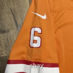 NWT Tampa Bay Buccaneers Baker Mayfield Nike Throwback Game Jersey Men's L $150