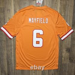 NWT Tampa Bay Buccaneers Baker Mayfield Nike Throwback Game Jersey Men's L $150