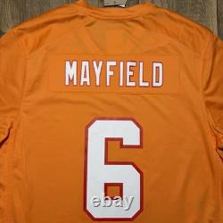 NWT Tampa Bay Buccaneers Baker Mayfield Nike Throwback Game Jersey Men's L $150