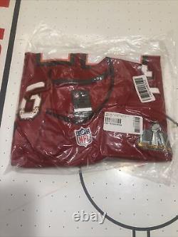 NWT Tampa Bay Buccaneers? Tom Brady # 12 Nike Super Bowl? LIV Game Day Jersey M