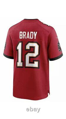 NWT Tampa Bay Buccaneers? Tom Brady # 12 Nike Super Bowl? LIV Game Day Jersey M