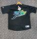 Nwt Tampa Bay Devil Rays Authentic Russell Alternate Black Jersey Xxl
