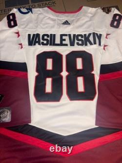 NWT Tampa Bay Lightning #88 Andrei Vasilevskiy 2022 All Star Jersey Sewn 54