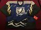 Nwt Tampa Bay Lightning Ccm Vintage Authentic Storm Hockey Jersey Size Xl
