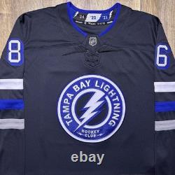 NWT Tampa Bay Lightning Nikita Kucherov Fanatics Alternate Jersey Mens XL $175