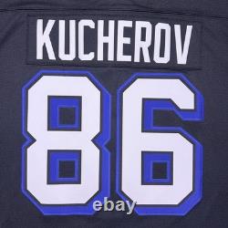 NWT Tampa Bay Lightning Nikita Kucherov Fanatics Alternate Jersey Mens XL $175