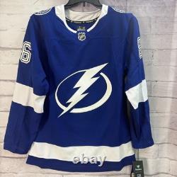 NWT Tampa Bay Lightning Nikita Kucherov Fanatics Premium Stitched Home Jersey 42