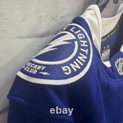 NWT Tampa Bay Lightning Nikita Kucherov Fanatics Premium Stitched Home Jersey 42