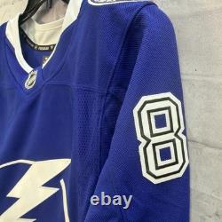 NWT Tampa Bay Lightning Nikita Kucherov Fanatics Premium Stitched Home Jersey 42