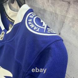 NWT Tampa Bay Lightning Nikita Kucherov Fanatics Premium Stitched Home Jersey 42
