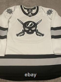 NWT Tampa Bay Lightning adidas Gasparilla Limited Edition 1904 Pirate Jersey 52