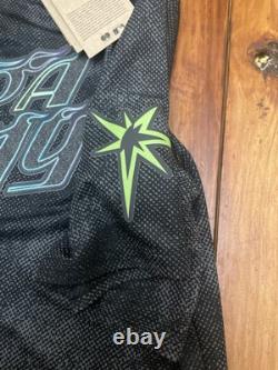 NWT Tampa Bay Rays Jersey City Connect Edition Stitched Mens Medium 2023