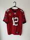 Nwt Tom Brady (12) Tampa Bay Buccaneers Nike Nfl Vapor Limited Captain Jersey